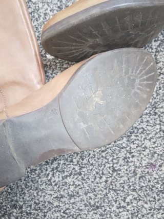 Stivali alti Pittarello pelle beige numero 37