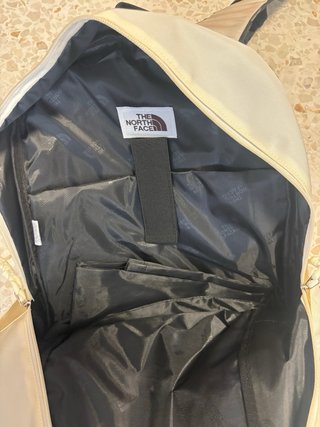 Mochila The North Face Beige/Blanca