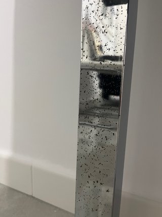 Mesa de salón cristal y metal