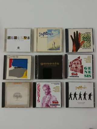 9 GENESIS CD CDS ELIGE