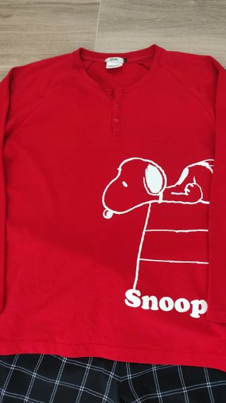 Pijama Snoopy Hombre