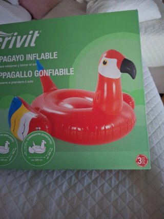 Papagayo  hinchable para piscina