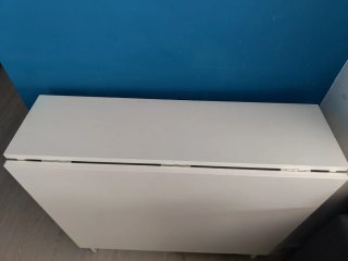 Mesa comedor plegable abatible 140cm