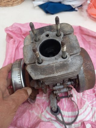 Motor antiguo para mobilete piezas