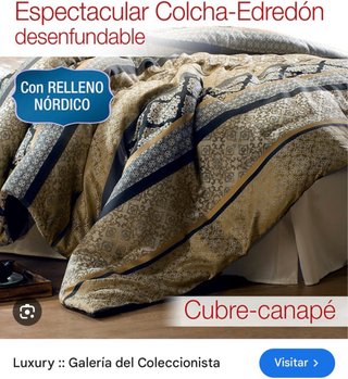 Edredón Luxury Galería del Coleccionista