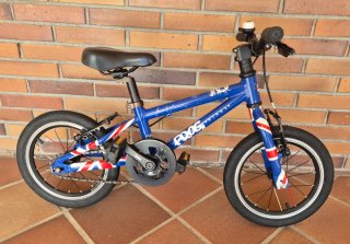 Bici infantil Frog 43 14" ultra ligera como nueva