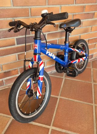 Bici infantil Frog 43 14" ultra ligera como nueva