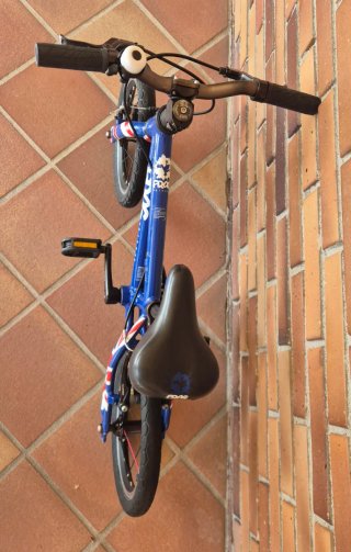 Bici infantil Frog 43 14" ultra ligera como nueva