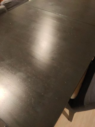 Mesa extensible de madera maciza