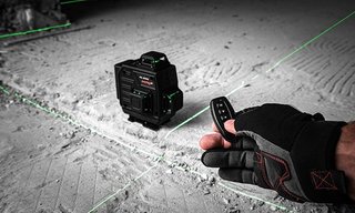 Nivel Láser 360° ML-816G Verde 30m con accesorios
