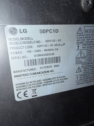Televisor LG 50 (127 cm)