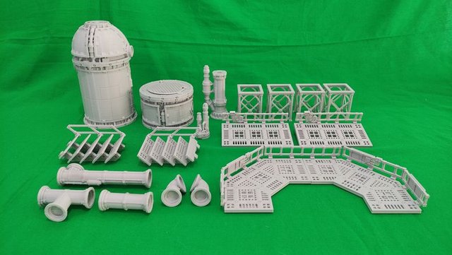 Lote Sector Cubas, Pasarelas, Escaleras Mechanicus
