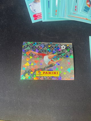 Cromo Panini Fútbol 00, Messi y cromos varios