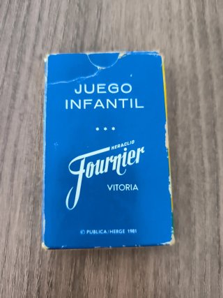 Baraja Cartas Tintín por Heraclio Fournier
