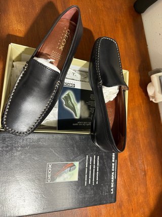 Mocasines GEOX Negros Mujer