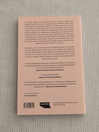 Aliento, ojos, memoria - Edwidge Danticat