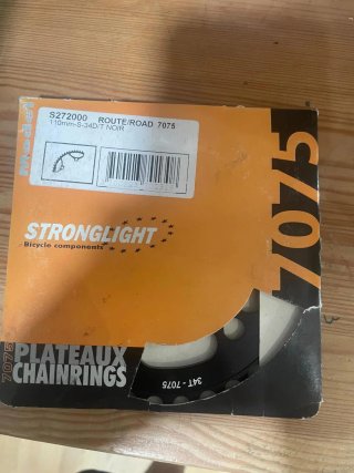 Plato Stronglight 34T Carretera