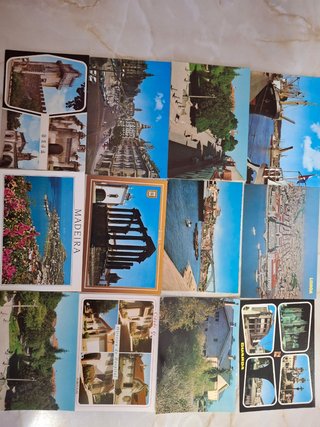 Lote 37 postales Portugal sin escribir
