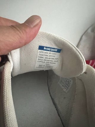 Zapatillas Le Coq Sportif Piel Talla 41 en cm 26