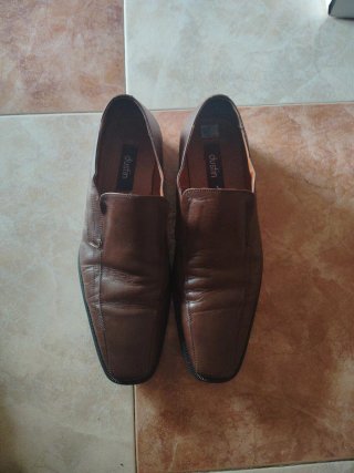 Zapatos de vestir Dustin marrones, 2 puestas