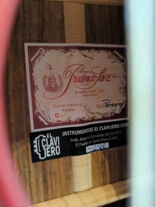 Guitarra Flamenca Prudencio Sáez Peregrina II