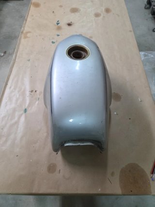 Depósito Gasolina BMW R80 Plata