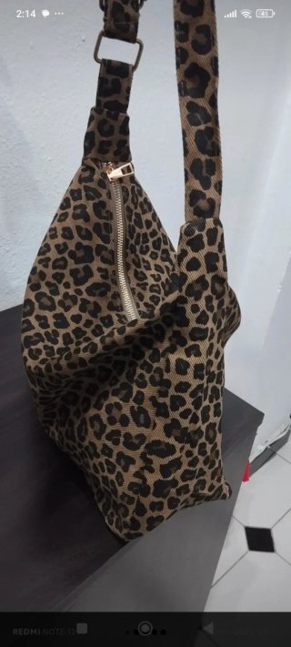 Bolso estampado leopardo