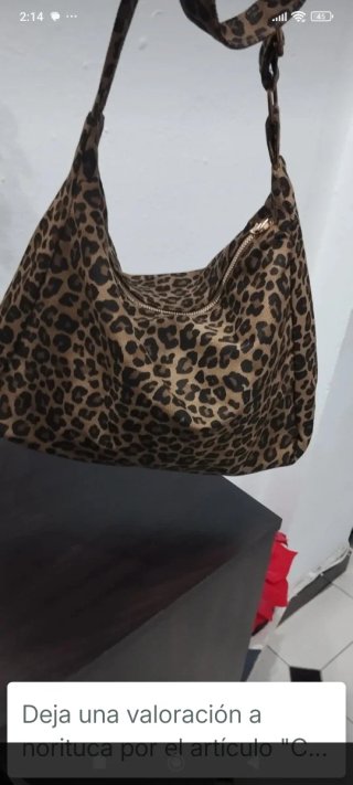 Bolso estampado leopardo