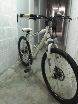 Bicicleta Orbea Blanca