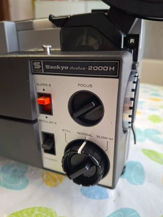 Proyector Super 8 Sankyo Dualux 2000H