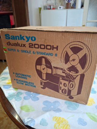 Proyector Super 8 Sankyo Dualux 2000H