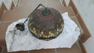 Lámpara Techo Tiffany Vintage 60cm