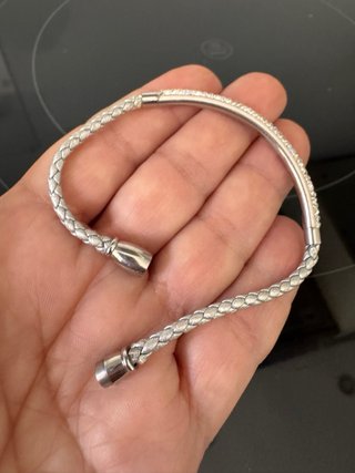 4 Pulseras Cuero con Strass