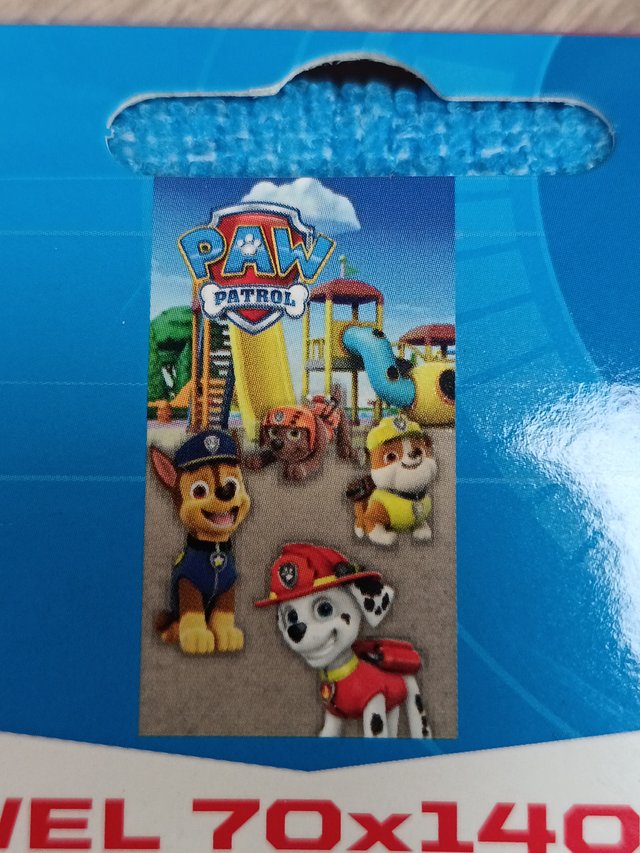 Toalla Playa Patrulla Canina 70x140