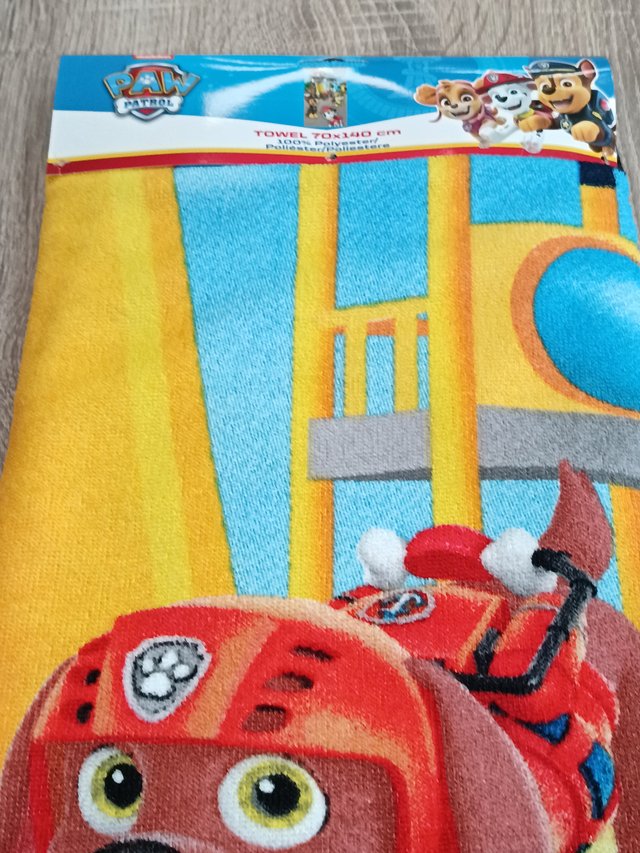 Toalla Playa Patrulla Canina 70x140