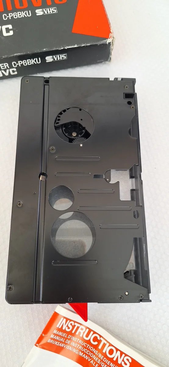 Adattatore Cassette JVC C-P6U VHS S-VHS