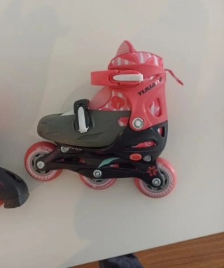 Patines en línea rosas para niña TULANA