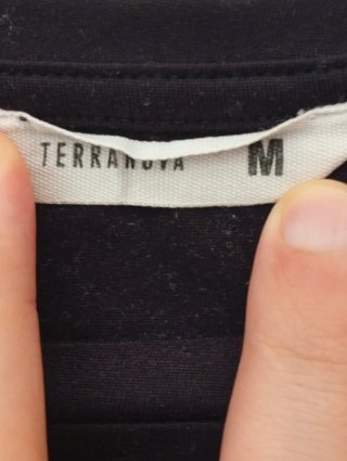 Maglia donna manica lunga nera