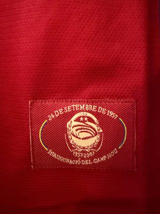 Camiseta Barça Retro 2007 Nike Talla L