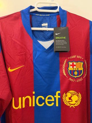 Camiseta Barça Retro 2007 Nike Talla L
