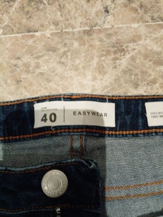 Pantalón vaquero corto mujer Easywear