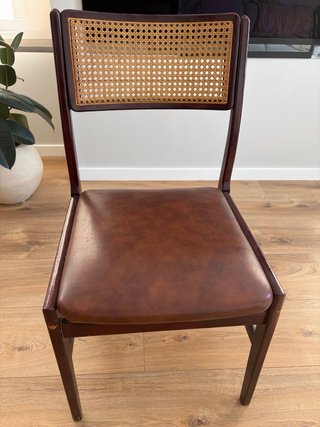 Juego 6 Sillas Vintage Mid-Century