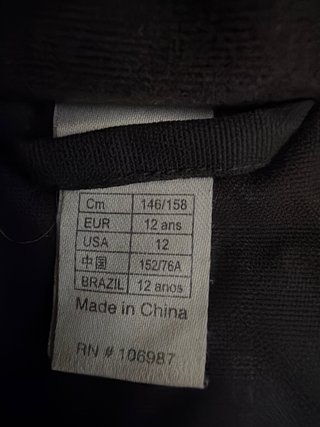 Chaqueta Quechua Negra Talla M