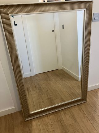 Espejo Ikea Songe Plateado