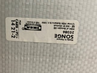Espejo Ikea Songe Plateado