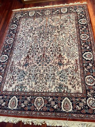 Mueble salón clásico madera maciza, incl.alfombras