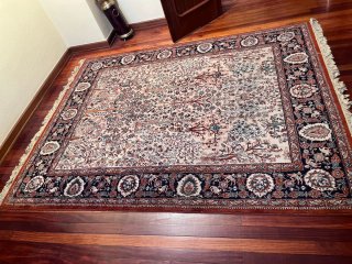 Mueble salón clásico madera maciza, incl.alfombras