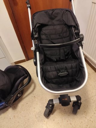 Carrito de bebé 3 piezas