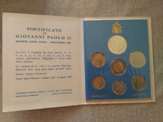 Monedas Vaticano Giovanni Paolo II 1990