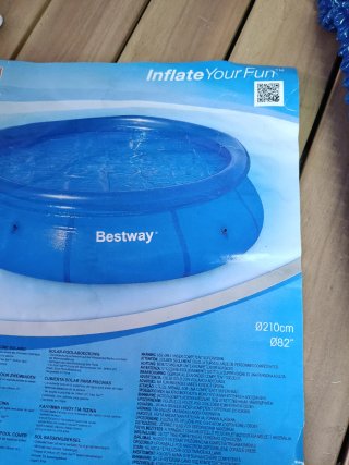 Bestway Cobertor Solar para Piscina Desmonble 210